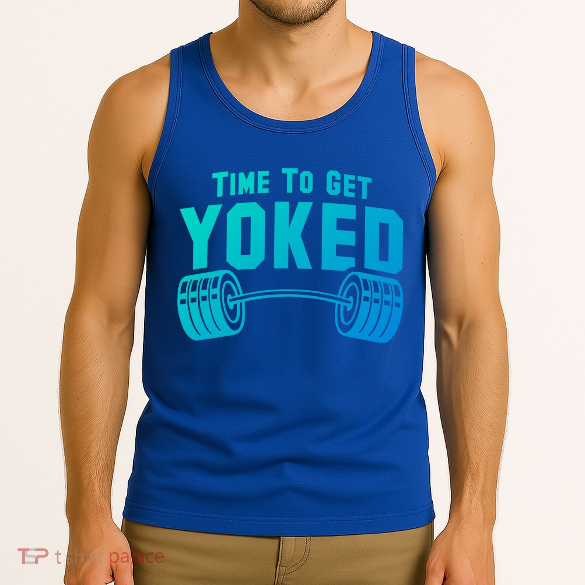 Weightlifting Time To Get Yoked Workout Gym Weight Lifting Meaningful Gift Tank Top