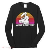 Who Tooted Train Themed Train Collectors Long Sleeve Shirt thumb 0