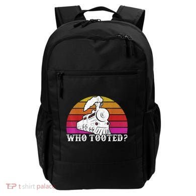 Who Tooted Train Themed Train Collectors Backpack