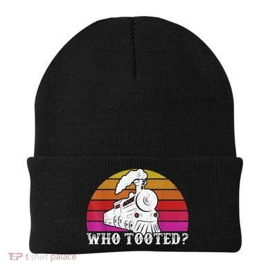 Who Tooted Train Themed Train Collectors Beanie