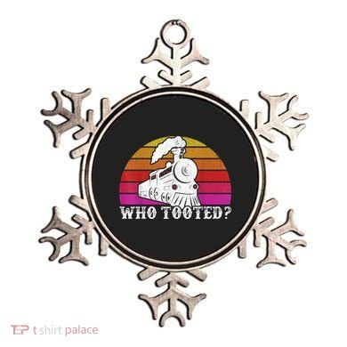 Who Tooted Train Themed Train Collectors Ornament