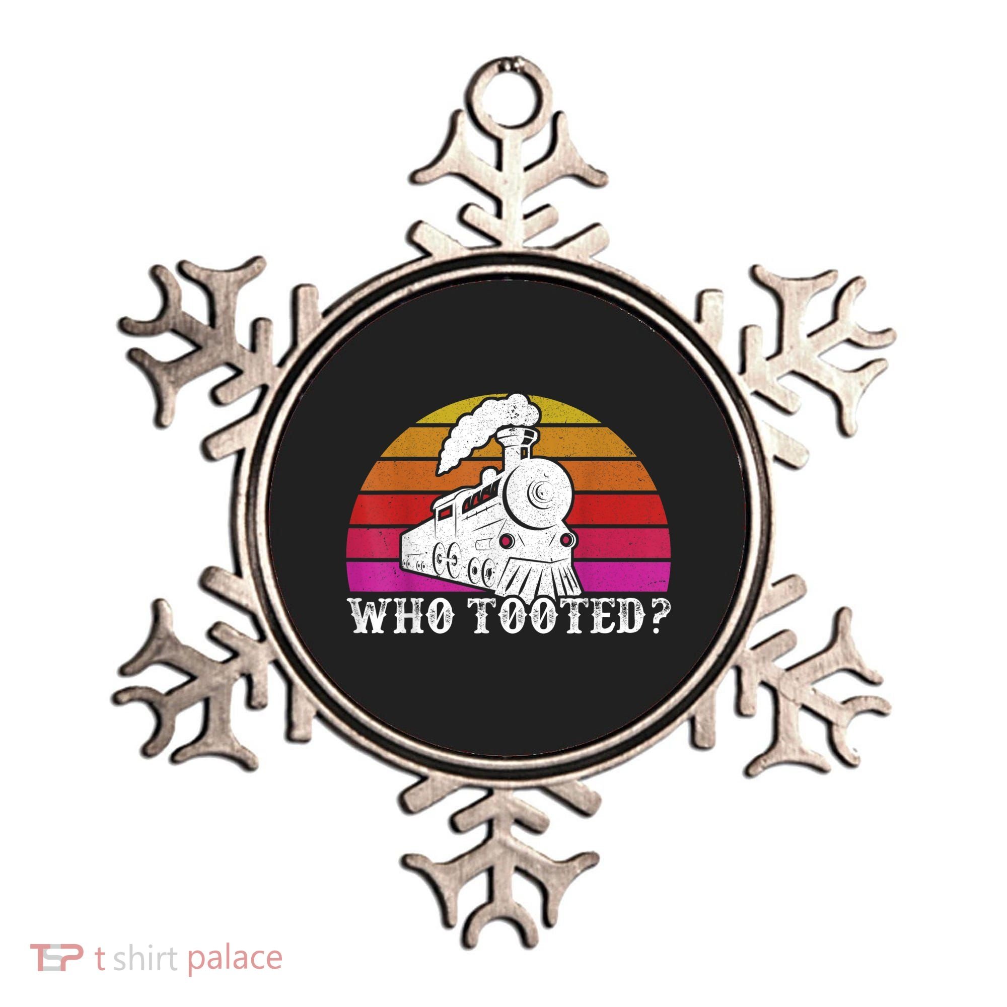 Who Tooted Train Themed Train Collectors Ornament