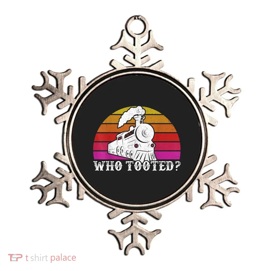 Who Tooted Train Themed Train Collectors Ornament