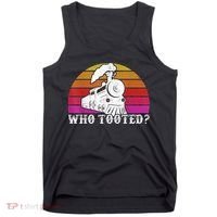 Who Tooted Train Themed Train Collectors Tank Top thumb 0