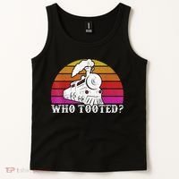 Who Tooted Train Themed Train Collectors Tank Top thumb 2