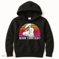 Who Tooted Train Themed Train Collectors Kids Hoodie thumb 0