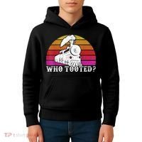 Who Tooted Train Themed Train Collectors Kids Hoodie thumb 4