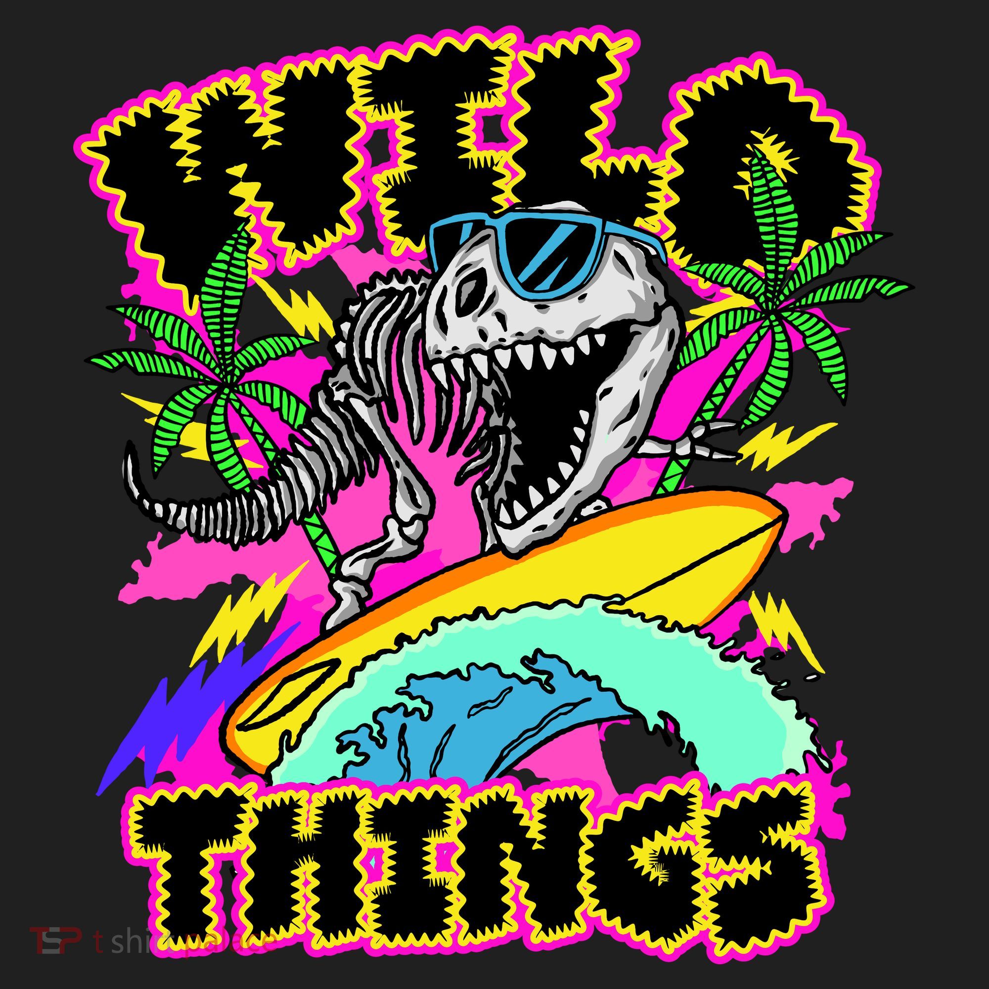Wild Things T Rex Surfing Women's Sweatshirt