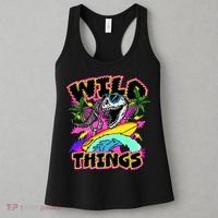 Wild Things T Rex Surfing Women's Tank Top thumb 3