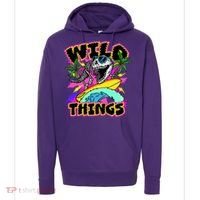 Wild Things T Rex Surfing Hoodie thumb 0