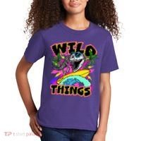 Wild Things T Rex Surfing Kids T-Shirt thumb 2