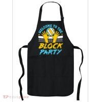 Welcome To The Block Party Volleyball Apron thumb 0