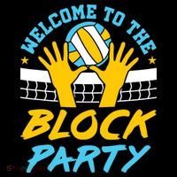 Welcome To The Block Party Volleyball Coffee Mug thumb 5