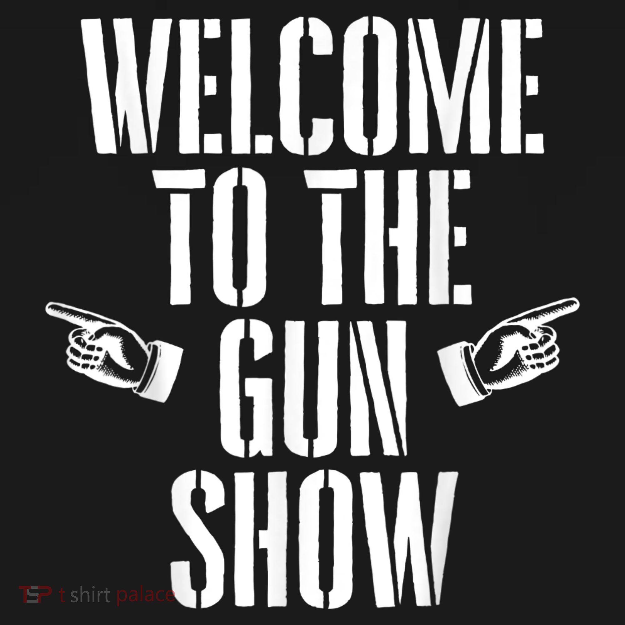 Welcome To The Gun Show Funny Bodybuilder Weightlifting T-Shirt