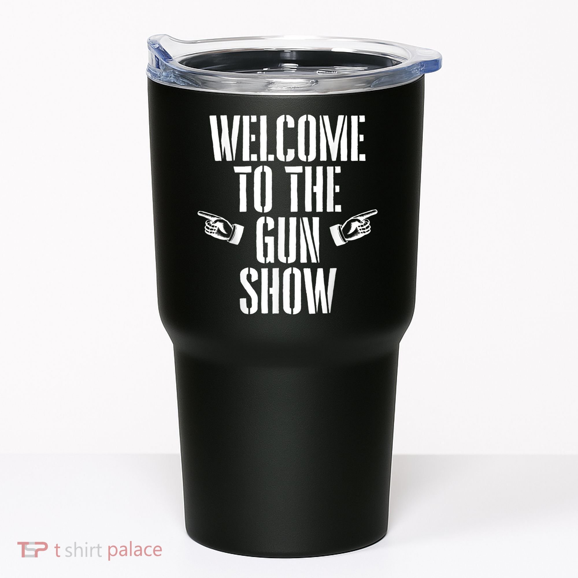 Welcome To The Gun Show Funny Bodybuilder Weightlifting Tumbler