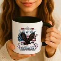 Welcome To Trump Country Usa Bald Eagle Coffee Mug thumb 3