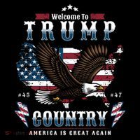 Welcome To Trump Country Usa Bald Eagle Coffee Mug thumb 5