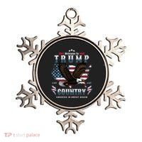 Welcome To Trump Country Usa Bald Eagle Ornament thumb 0