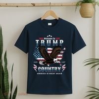 Welcome To Trump Country Usa Bald Eagle T-Shirt thumb 2