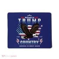 Welcome To Trump Country Usa Bald Eagle Mousepad thumb 0