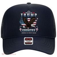 Welcome To Trump Country Usa Bald Eagle Hat thumb 0