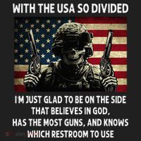 With The USA So Divided Im Just Glad To Be On The Side That Women's Sweatshirt thumb 2