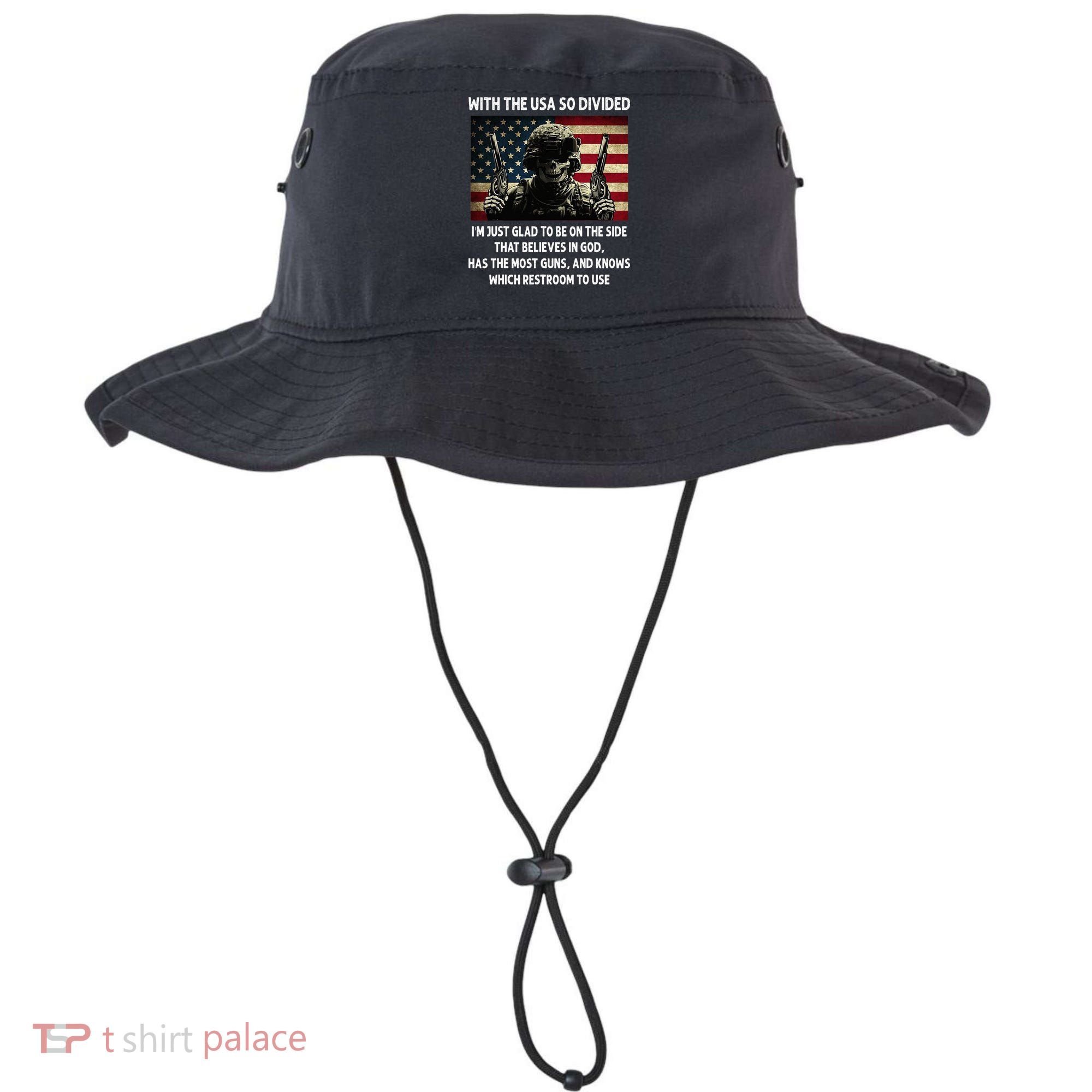 With The USA So Divided Im Just Glad To Be On The Side That Bucket Hat