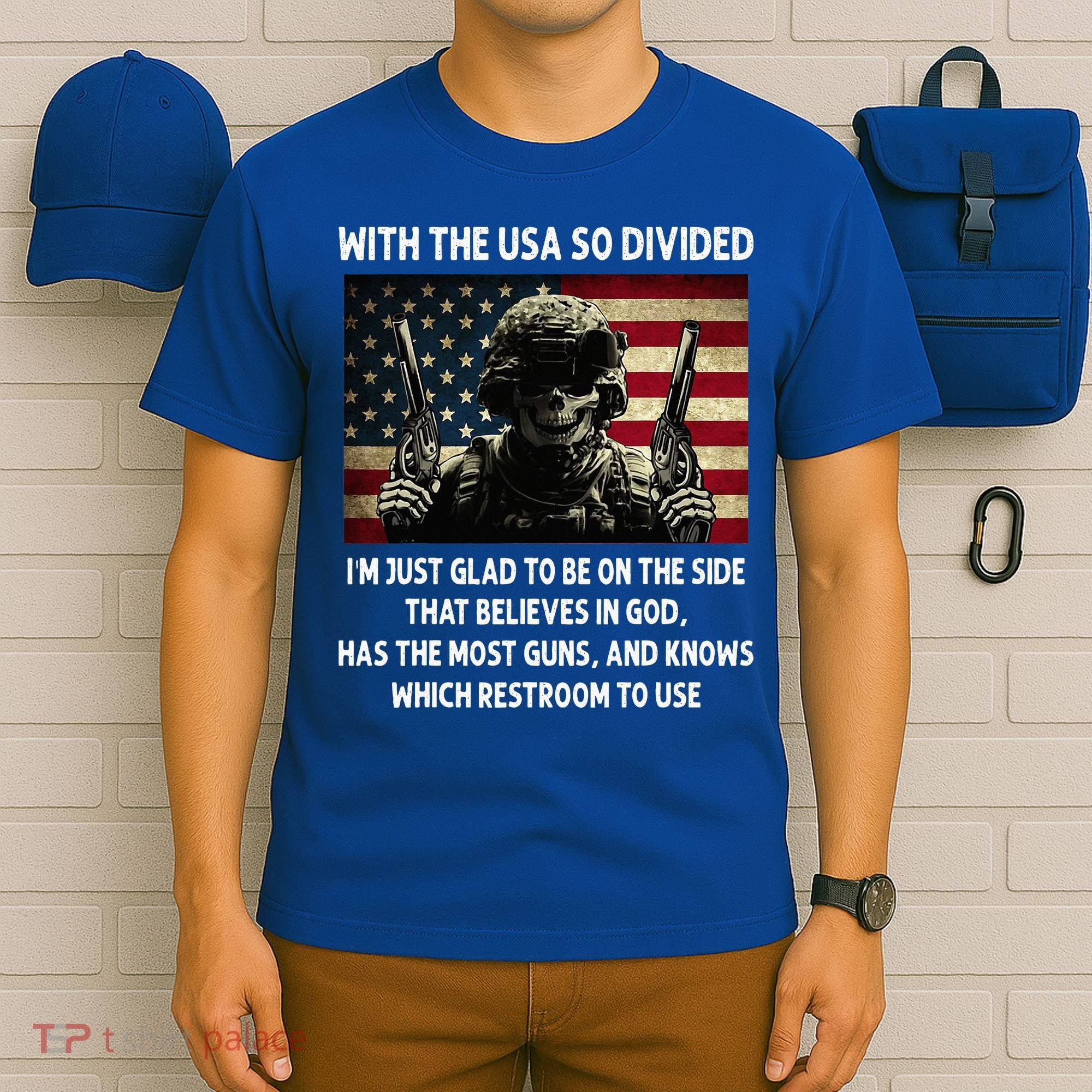 With The USA So Divided Im Just Glad To Be On The Side That T-Shirt