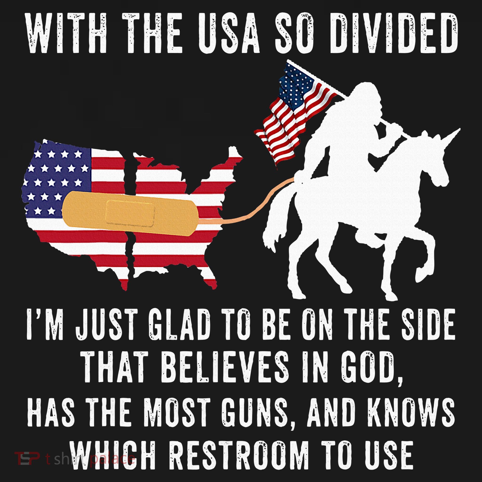 With The Usa So Divided IM Just Glad To Be On The Side Apron