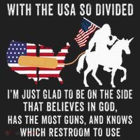 With The Usa So Divided IM Just Glad To Be On The Side Beanie thumb 2
