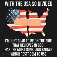 With The Usa So Divided America Flag Hoodie thumb 7