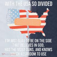With The Usa So Divided America Flag Sport-Tek Competitor United Soccer Jersey thumb 4