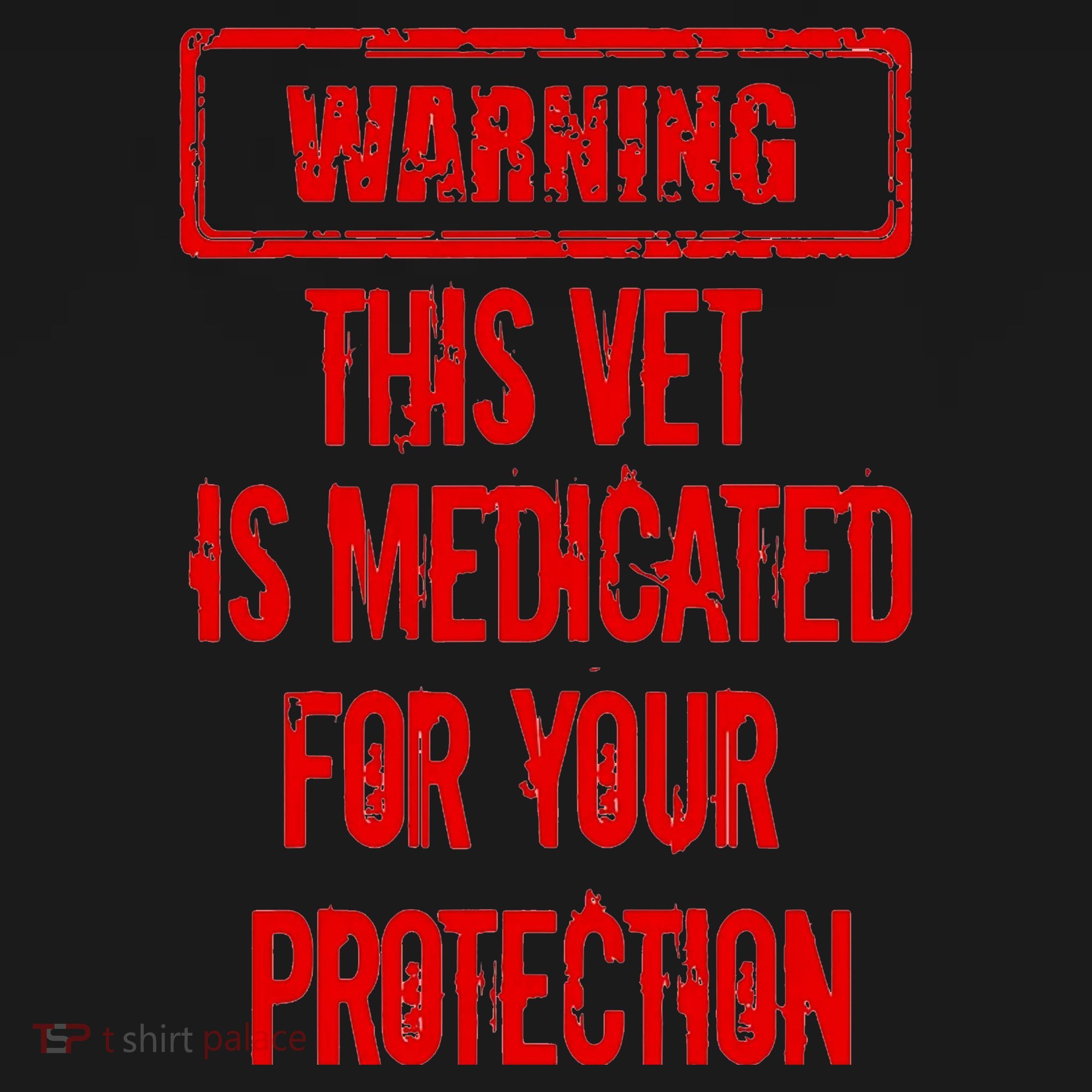 Warning This Vet Is Medicated American Veteran Coaster