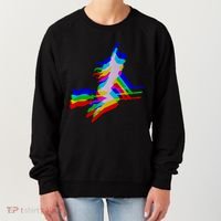 Witch Trippy Vaporwave Halloween Techno Rave Edm Music Women's Sweatshirt thumb 0