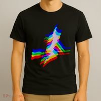 Witch Trippy Vaporwave Halloween Techno Rave Edm Music T-Shirt thumb 3