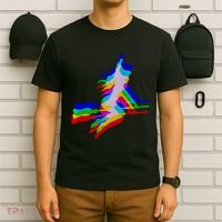 Witch Trippy Vaporwave Halloween Techno Rave Edm Music T-Shirt thumb 6