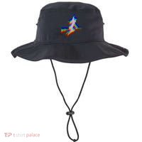 Witch Trippy Vaporwave Halloween Techno Rave Edm Music Bucket Hat thumb 0