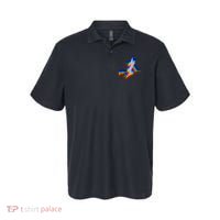 Witch Trippy Vaporwave Halloween Techno Rave Edm Music Polo thumb 0