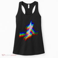 Witch Trippy Vaporwave Halloween Techno Rave Edm Music Women's Tank Top thumb 0
