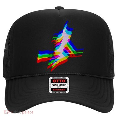 Witch Trippy Vaporwave Halloween Techno Rave Edm Music Hat