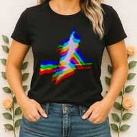 Witch Trippy Vaporwave Halloween Techno Rave Edm Music Women's T-Shirt thumb 2