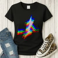 Witch Trippy Vaporwave Halloween Techno Rave Edm Music Women's T-Shirt thumb 3