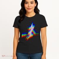 Witch Trippy Vaporwave Halloween Techno Rave Edm Music Women's T-Shirt thumb 4