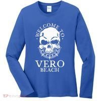 Welcome To Vero Beach Women's Long Sleeve Shirt thumb 0