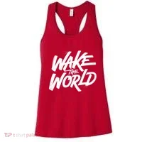 Wake The World Women's Tank Top thumb 0