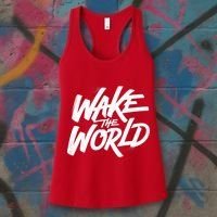 Wake The World Women's Tank Top thumb 3