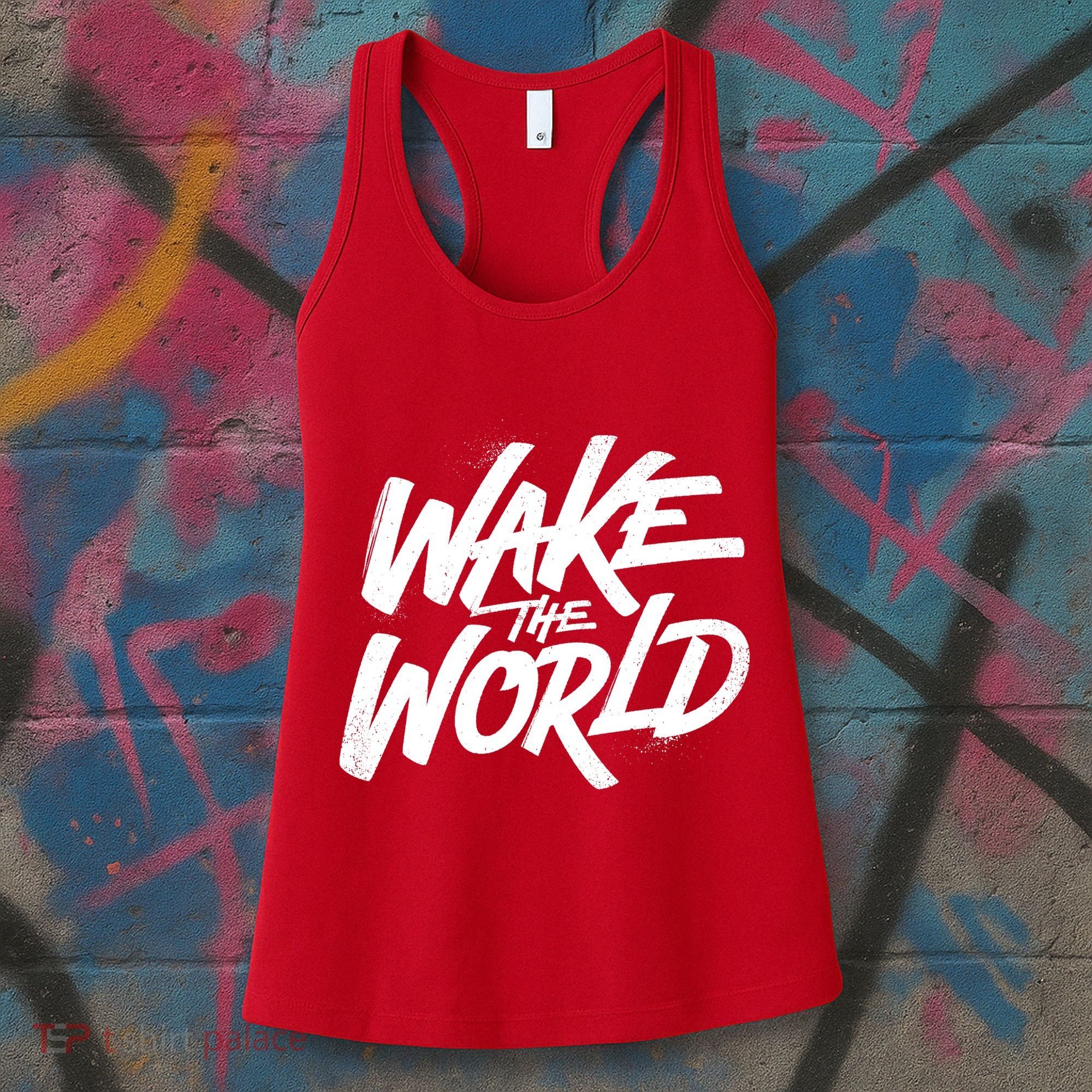 Wake The World Women's Tank Top