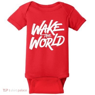 Wake The World Baby Bodysuit