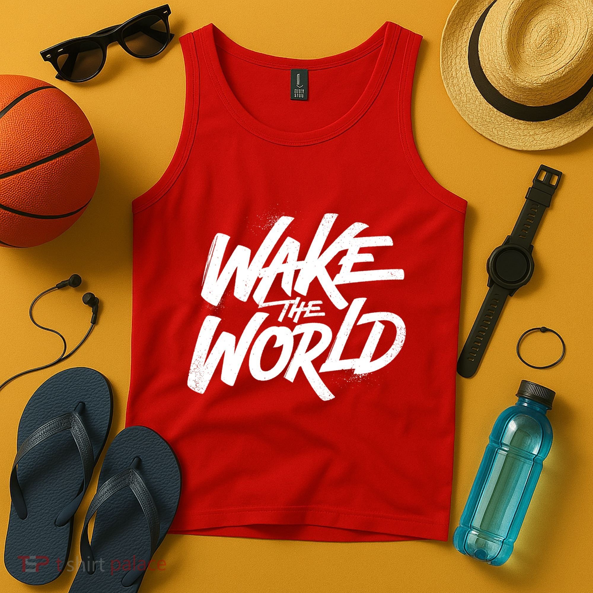 Wake The World Tank Top