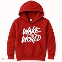 Wake The World Kids Hoodie thumb 0